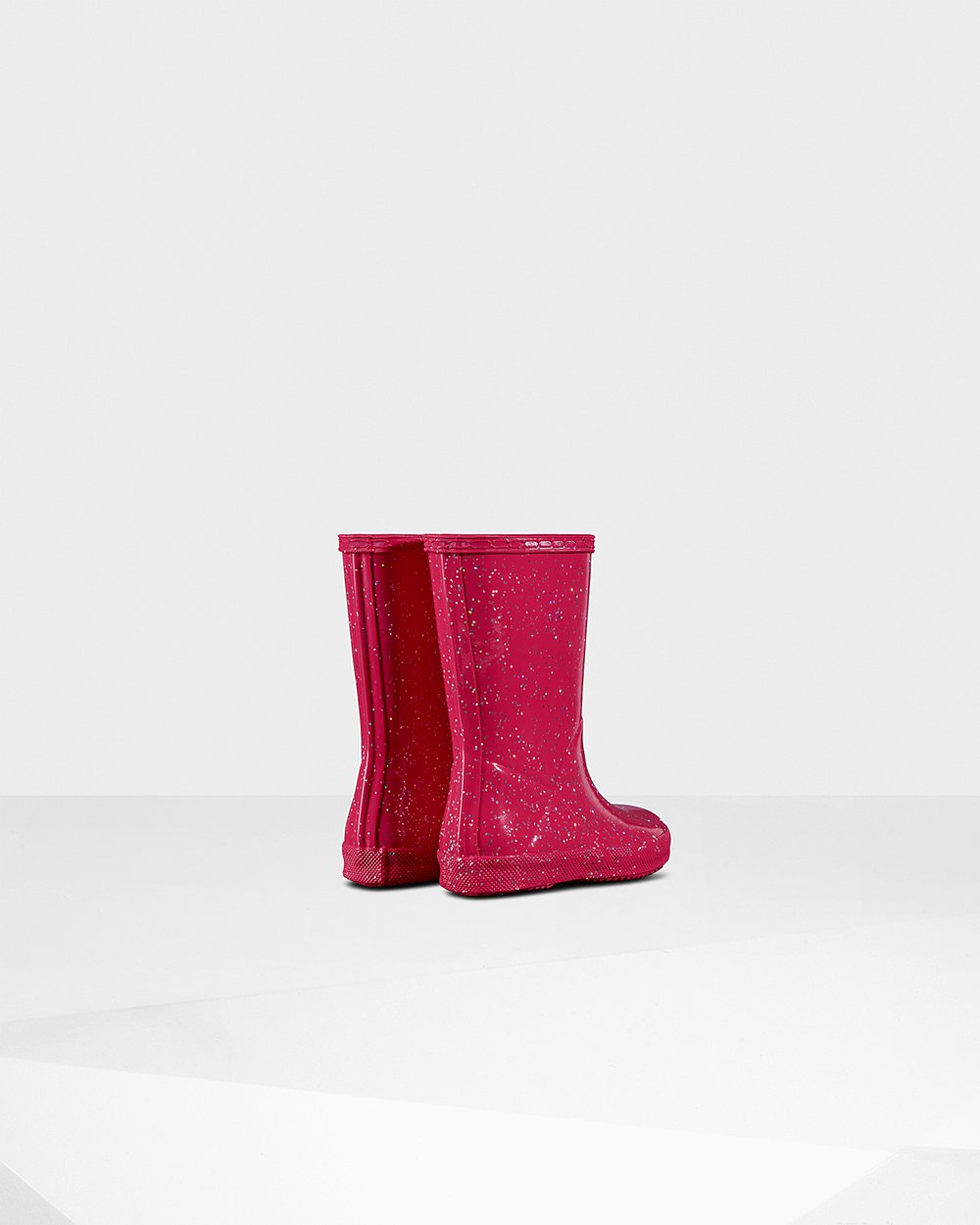 Galochas Hunter Criança Rosa - Original First Giant Glitter - 52MHCXNUG